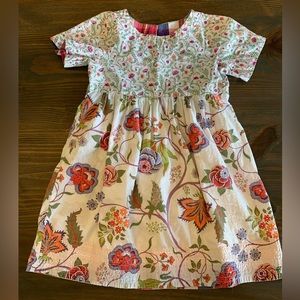 Floral dress. Tea Collection. Girls size 7.
